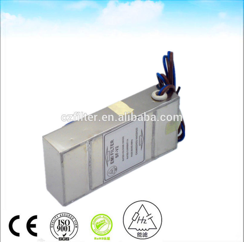 2 Lines Singlephase 250v Ac Emi Filter 1a Video Power Line Noise Filter competitive price