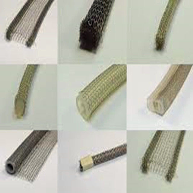 0.5 To 8mm Rfi Emc Emi Shielding Gasket Material Dutch Weave Perforated