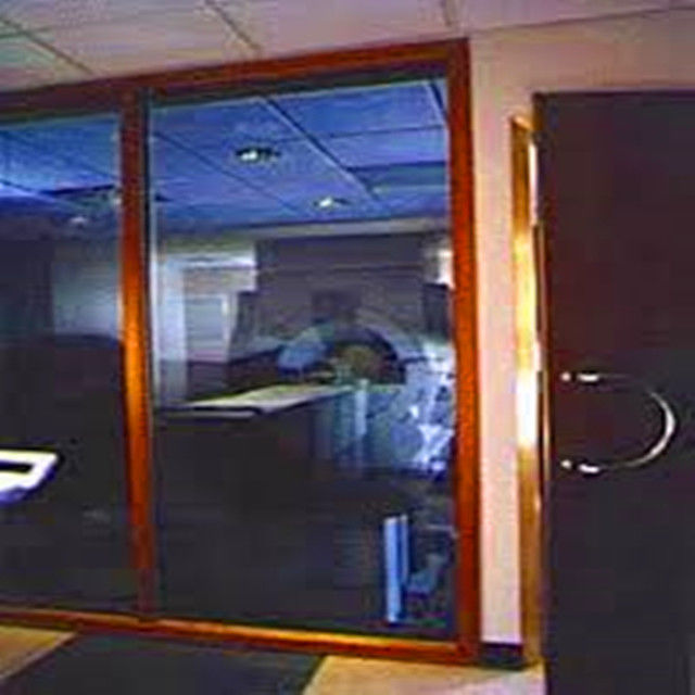 1-5mm Glass Rf Emi Shielding Window For Mri Shielding Room With Wire Mesh Inside emi