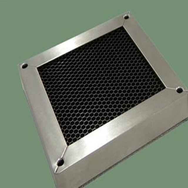 Air Filter Rfi 19mm RFI Emi Honeycomb Air Vent Filter voor Faraday Cage Anechoic ...